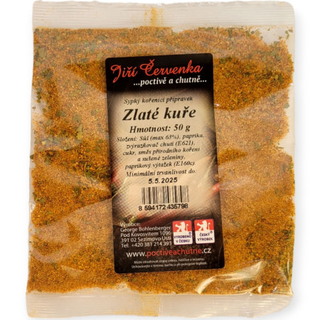 chi tiết Jiří Červenka Křupavé kuře bez MSG 50g (20)