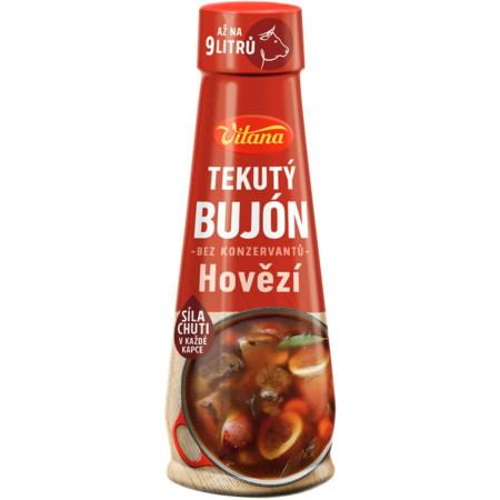 chi tiết VITANA Tekutý bujón Hovězí 180ml (8) Trvan, 7/12/2025
