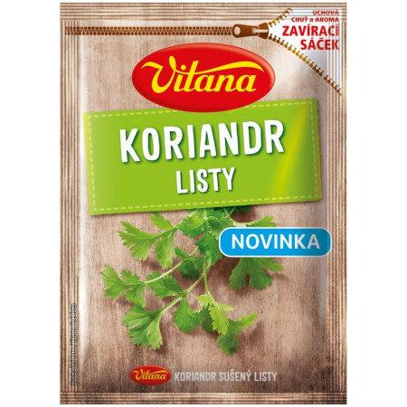 detail VITANA Koriandr sušený listy 6g (18)