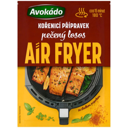 chi tiết AVOKADO Air Fryer 30g pečený losos (25)