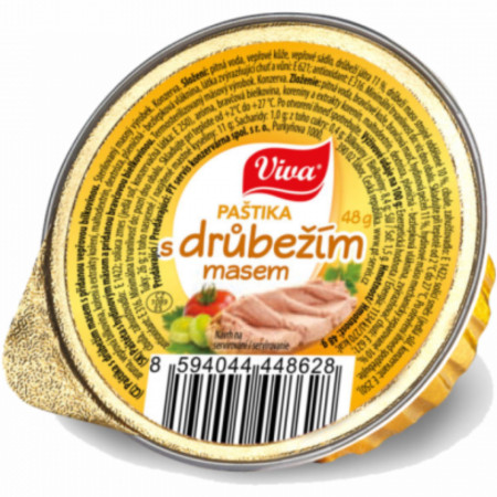 detail VIVA 120g Drůbeží paštika (16)