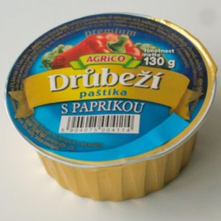 chi tiết Agrico 130g drůbeží paštika s paprikou (12)