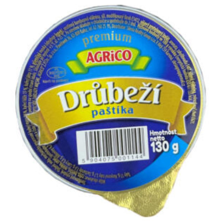 detail Agrico 130g drůbeží paštika Original (12)