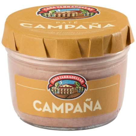 chi tiết Casa Tarradellas 125g paté - CAMPAŇA vepřová játrová paštika (12)