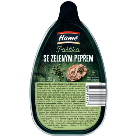 chi tiết HAMÉ 105g Paštika se zeleným pepřem (16)