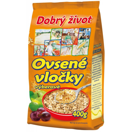chi tiết Bonavita Dobrý život ovesné vločky 400g (24)