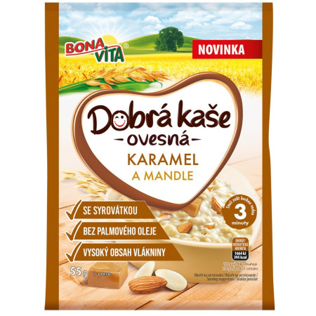chi tiết Bonavita Dobrá kaše 55g Karamel a Mandle (20)
