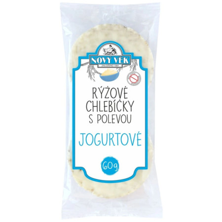 detail Nový Věk Chlebíčky polomáčené 60g rýžové jogurtové (20)
