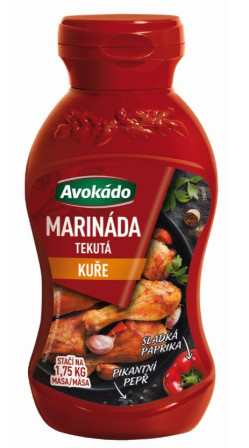 chi tiết AVOKADO marináda 205ml kuře