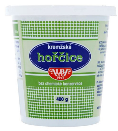 chi tiết Alba hořčice 400g kremžská (16)