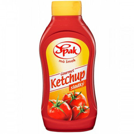 detail ŠPAK Gourmet kečup 500g Sladký