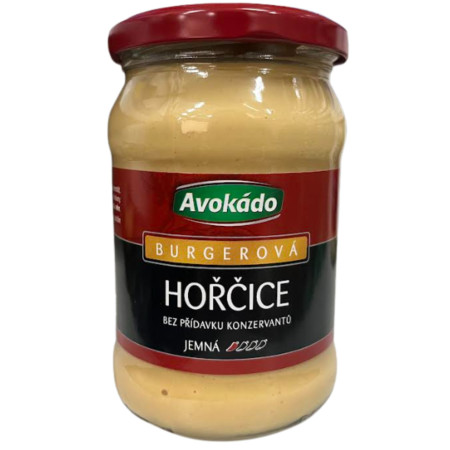 detail AVOKADO Hořčice 296g Burgerová (8)