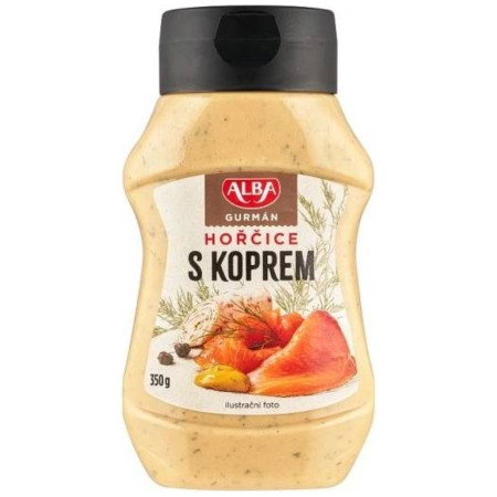 detail Alba hořčice 350g s koprem (8)