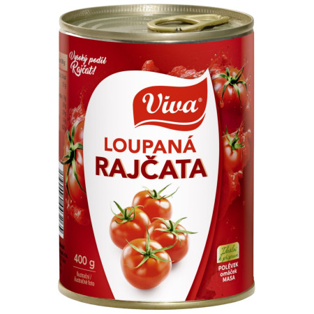 detail VIVA Rajčata loupaná 400g (12)