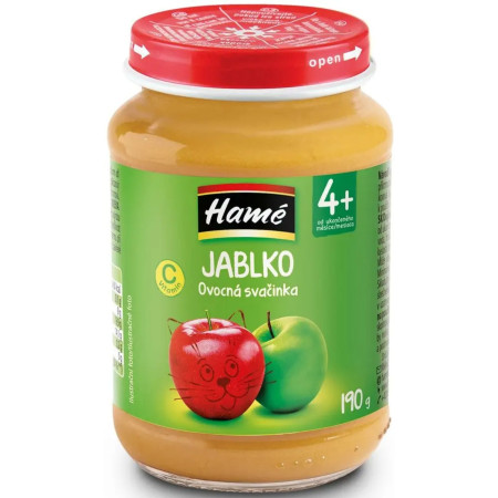 chi tiết Hamé Kojenecká výživa 190g Jablko