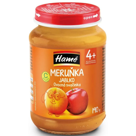 detail Hamé Kojenecká výživa 190g meruňka (10)