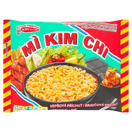 detail Mi kim chi instantní nudle 75g vepřové (30)