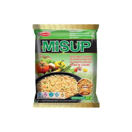 detail MISUP instantní nudle 60g zeleninová (40)