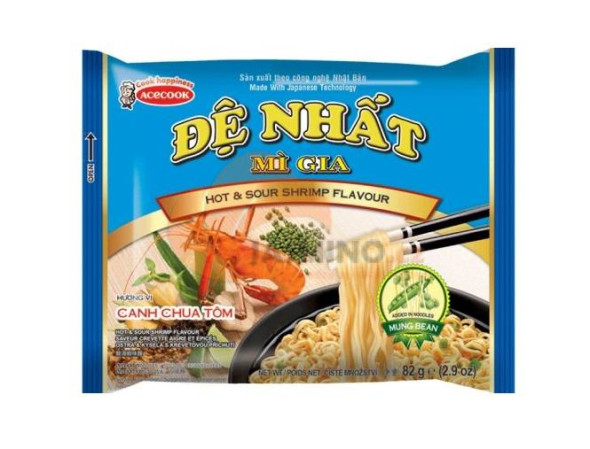 detail Mi De Nhat instantní nudle 80g krevetová (30)