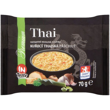 detail InTaste Premium instantní polévka 70g Kuřecí Thajská (33)