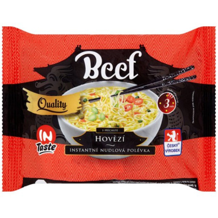 detail InTaste Quality instantní polévka 65g Hovězí (36)