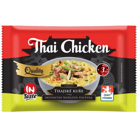detail InTaste Quality instantní polévka 65g Kuřecí Thajská (36)