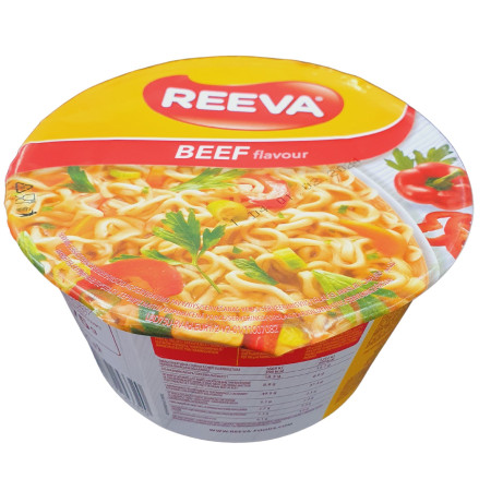 chi tiết Reeva instantní nudle v misce 75g hovězí (24)