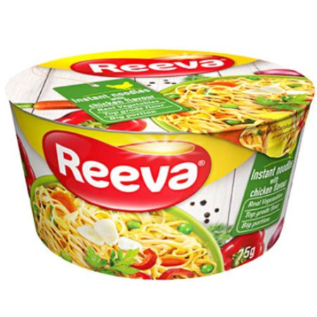 chi tiết Reeva instantní nudle v misce 75g kuřecí (24)