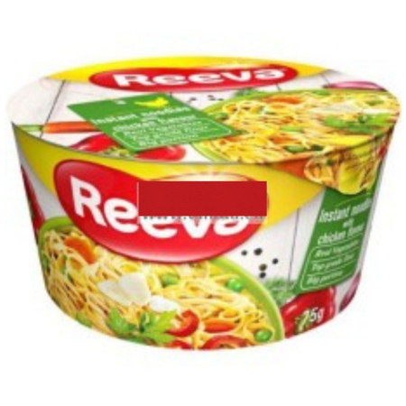 chi tiết Reeva instantní nudle v misce 75g Zeleninové (24)