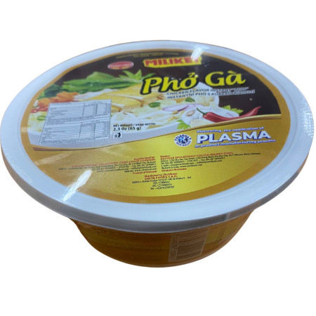 detail Miliket instantní rýžové nudle 65g v misce Kuřecí (Pho Ga) (24)