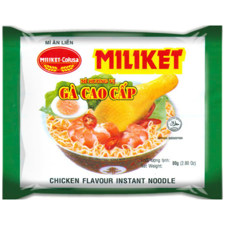chi tiết Miliket instantní nudle 80g Kuřecí ga cao cap (30)