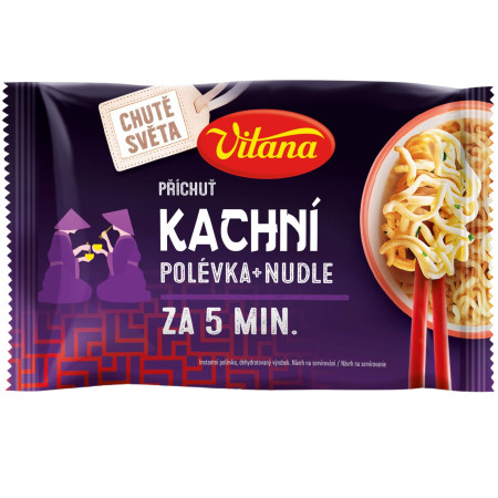 detail VITANA Chutě světa Instantní nudle Kachní 65g (20)