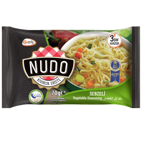 detail Nudo instantní nudle 70g sáček Sebzeli Vegetable (40)