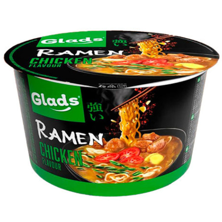 detail Glads Instantní nudle Ramen 105g Kuřecí (18)