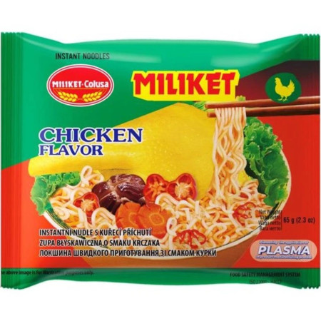 detail Miliket Instantní nudle 65g Kuřecí (24)
