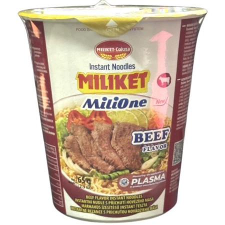 chi tiết Miliket instantní nudle kelímek 60g Hovězí maso (24)