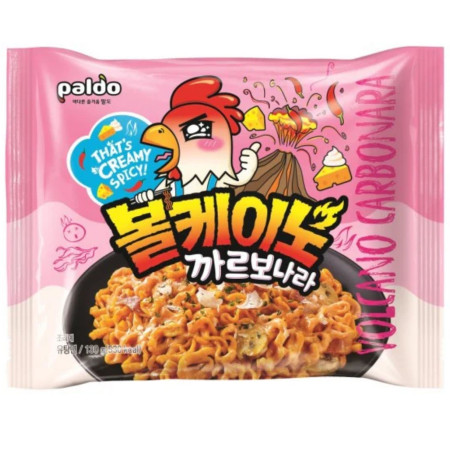 detail Paldo Volcano Carbonara Noodles 130g (4)