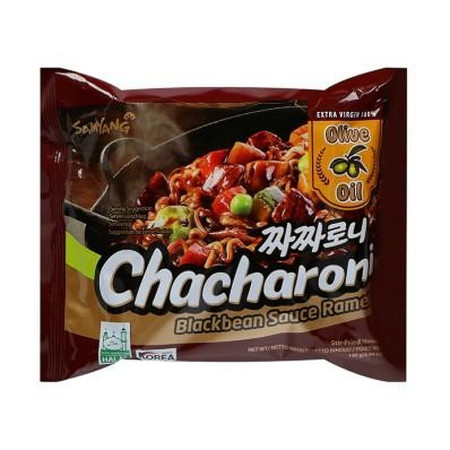 chi tiết Samyang Chacharoni / Jjajang Blackbean sauce ramen 140g (5)