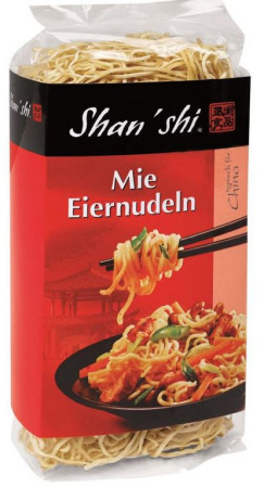 detail Shan Shi Mie Eiernudeln 250g vaječné těstoviny (9)