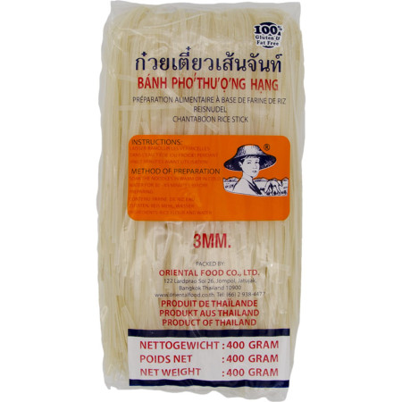 chi tiết Rýžové nudle Thajské 400g 3mm (Banh pho thuong hang) (34)