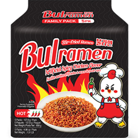 detail BULRamen Original Spicy Chicken 137,8g bal/5ks