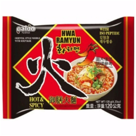 detail Paldo Hwa Ramen 120g Korean nudle (5) Trvan. 20/7/2025