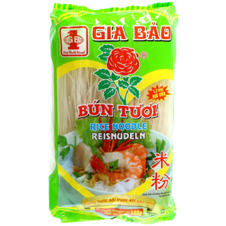detail GIA BAO rýžové nudle 500g 1,2mm (Bun tuoi Hoa Hong soi vua) (20)