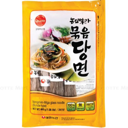 chi tiết Nongshim Skleněné nudle ve svazku 480g (Mien dong han quoc) žlutý obal