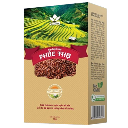 detail Gao Lut do Huyet Rong 1kg Phuc Tho červená rýže (20)