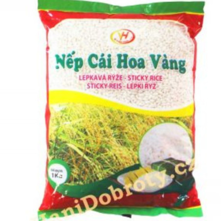 chi tiết Gao nep cai hoa vang 1kg Viha Food - Lepkavá rýže (30)