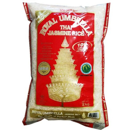 detail Royal Umbrella Thai jasmínová rýže 2kg (gao thai)