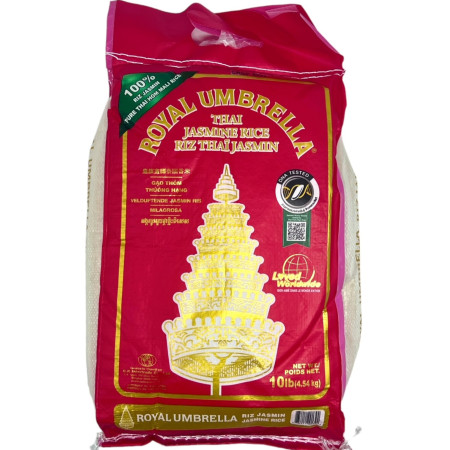 detail Royal Umbrella Thai jasmínová rýže 4,54kg (gao thai)