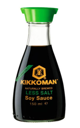 detail Kikkoman 150ml sojová omáčka méně soli (6)