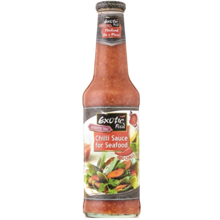 chi tiết Exotic food Chilli omáčka s česnekem na mořské plody 725ml (12)